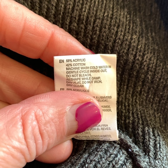 Cloth by RD Grey Waterfall Cardigan Size Large - Picture 9 of 10